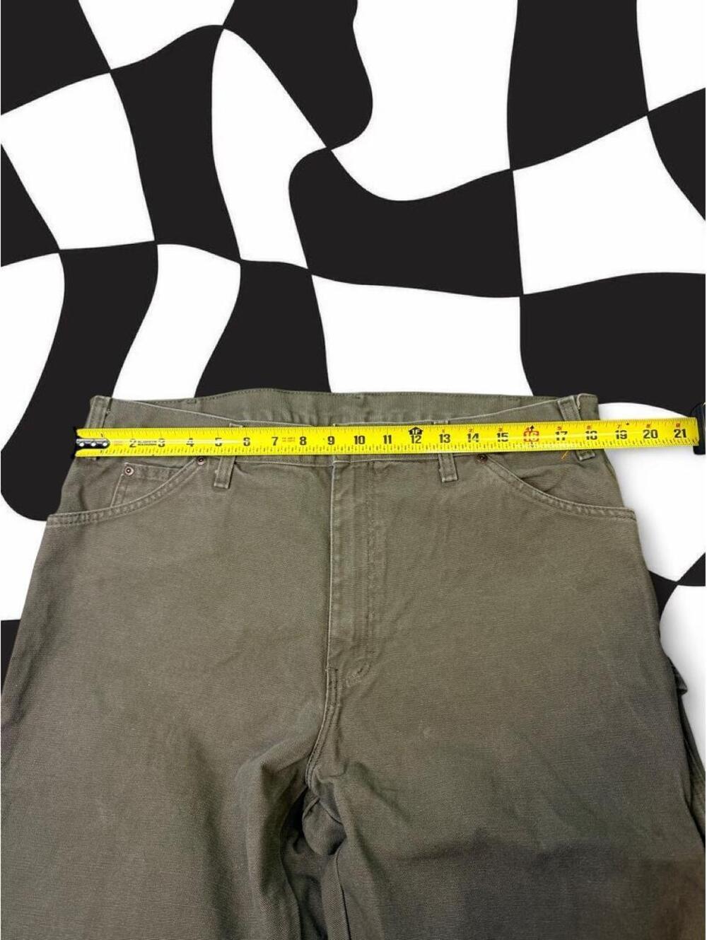 Dickies Carpenter olive Pants Mens - Picture 4 of 5